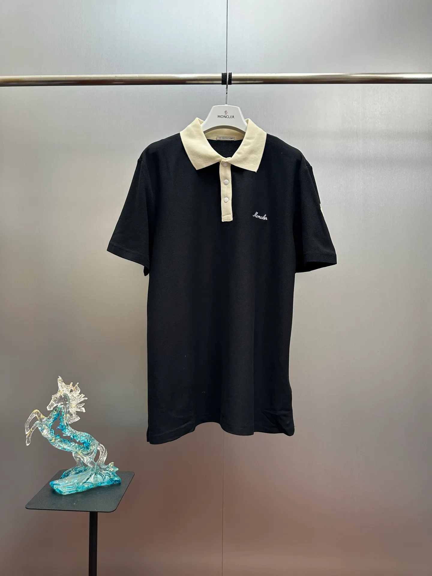 🔥P150💰MONCLER 26SS POLO Authentic 3500 ，100% 220 ， ， ， ， 1：1 ， 1：1 ， 1：1 ， size：S M L XL